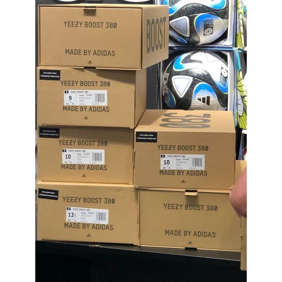 adidas Yeezy Boost 380 Mist Reflective FX9846 Size 4 - 14 - Picture 8 of 9